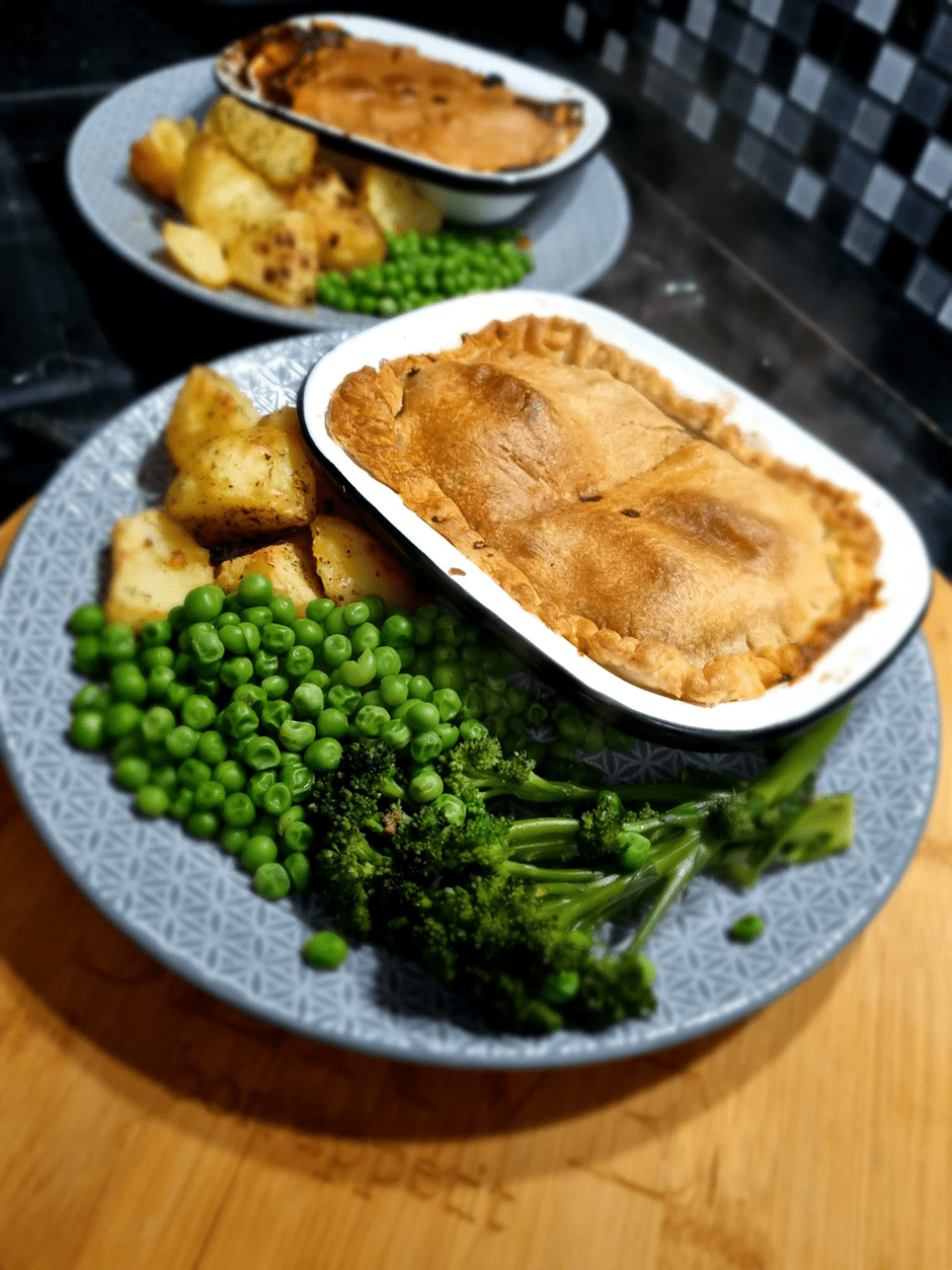 Steak & Stilton Pie!